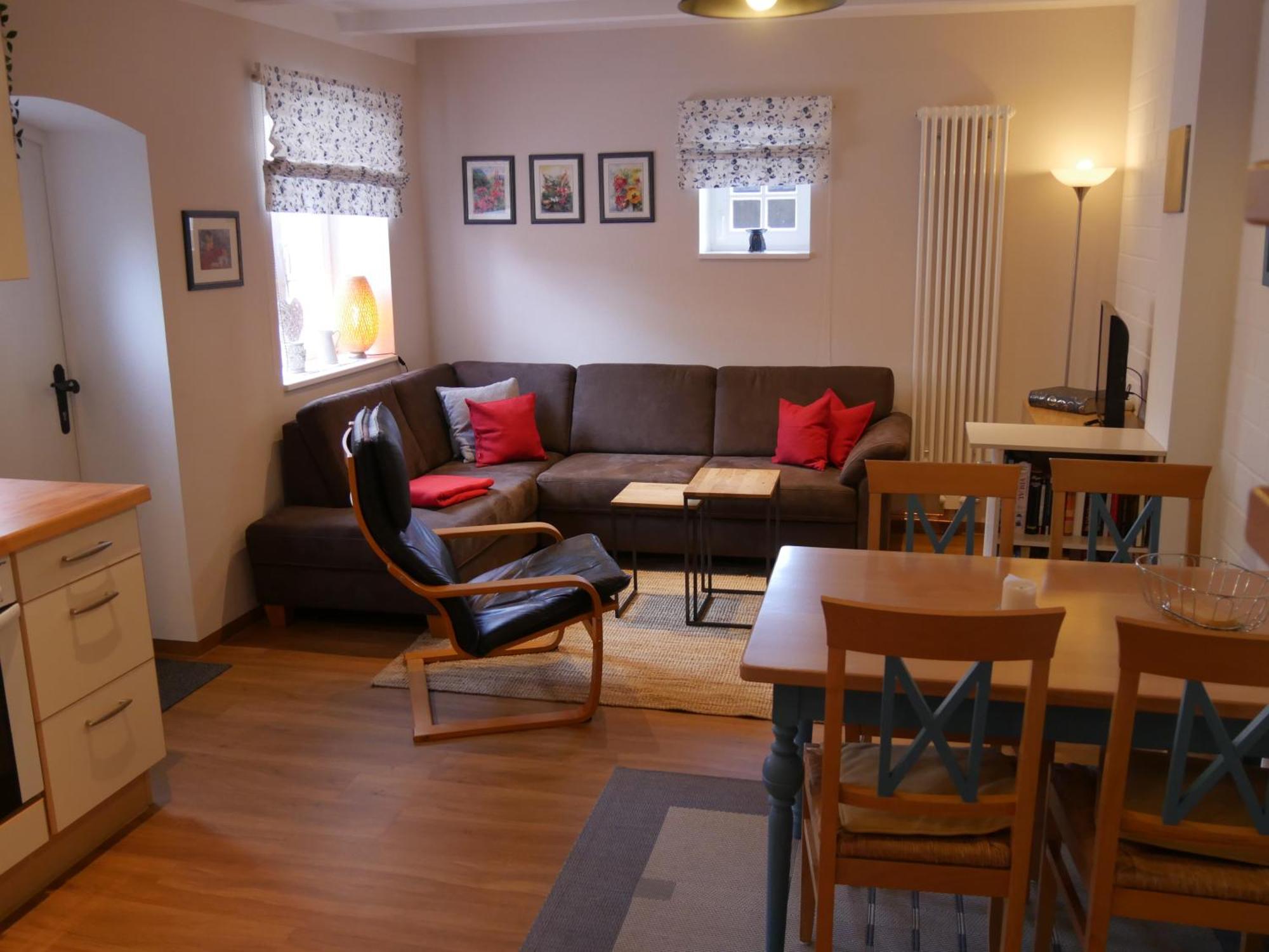 Lindenhof, Wohnung 1, Giebel Vipperow エクステリア 写真